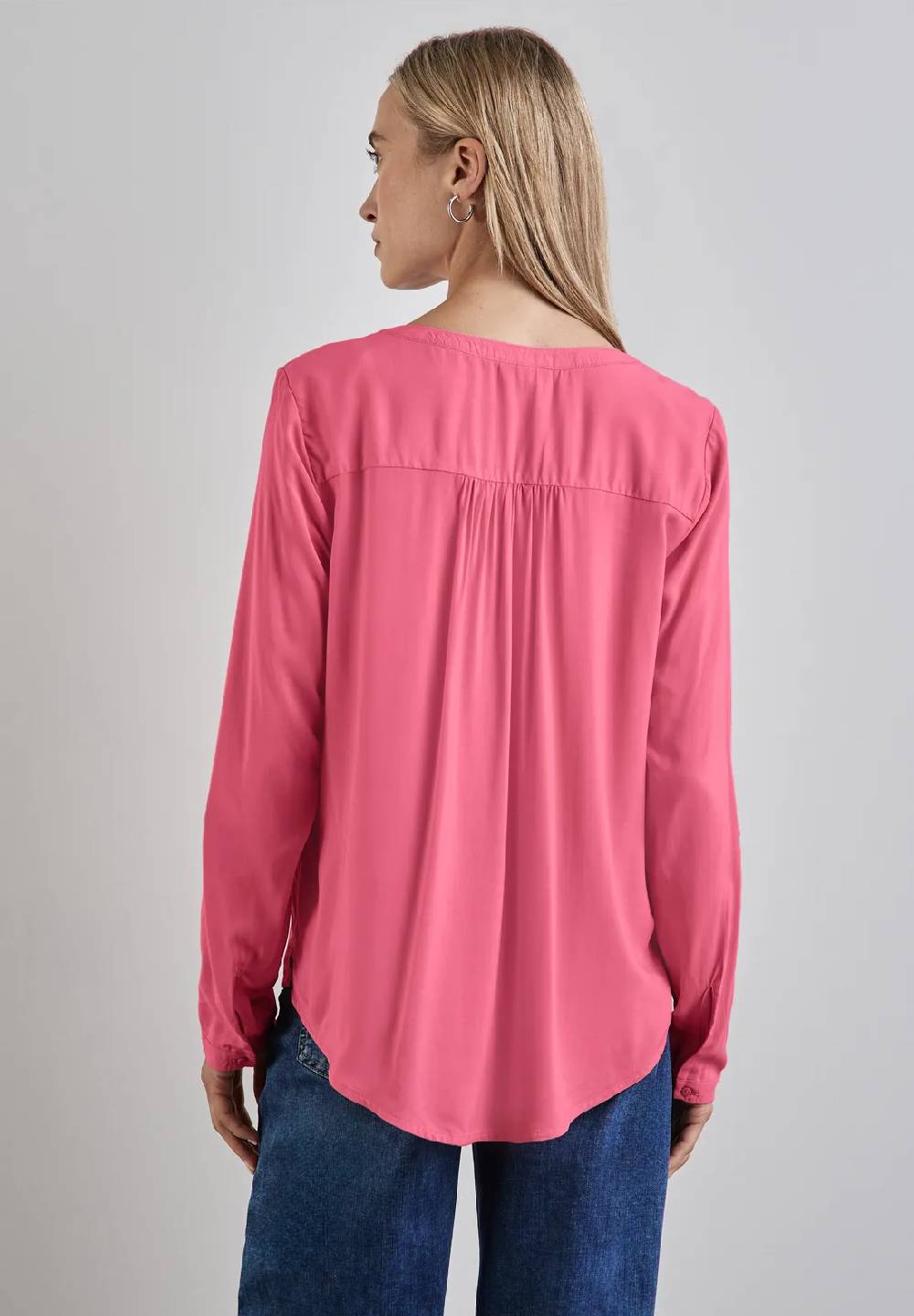 Street One Basic Bluse in Unifarbe Meist gekauft