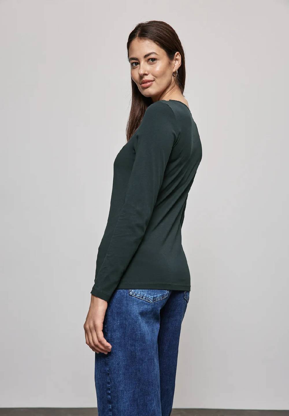 Street One Basic Langarmshirt Fabrik Onlineshop
