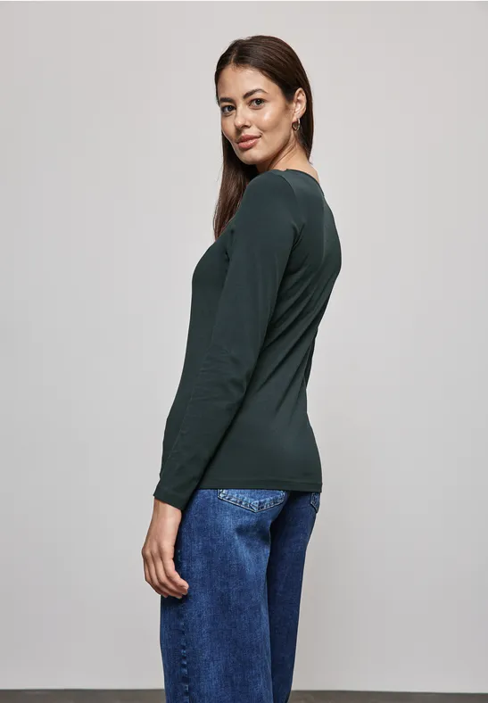 Street One Basic Langarmshirt Fabrik Onlineshop