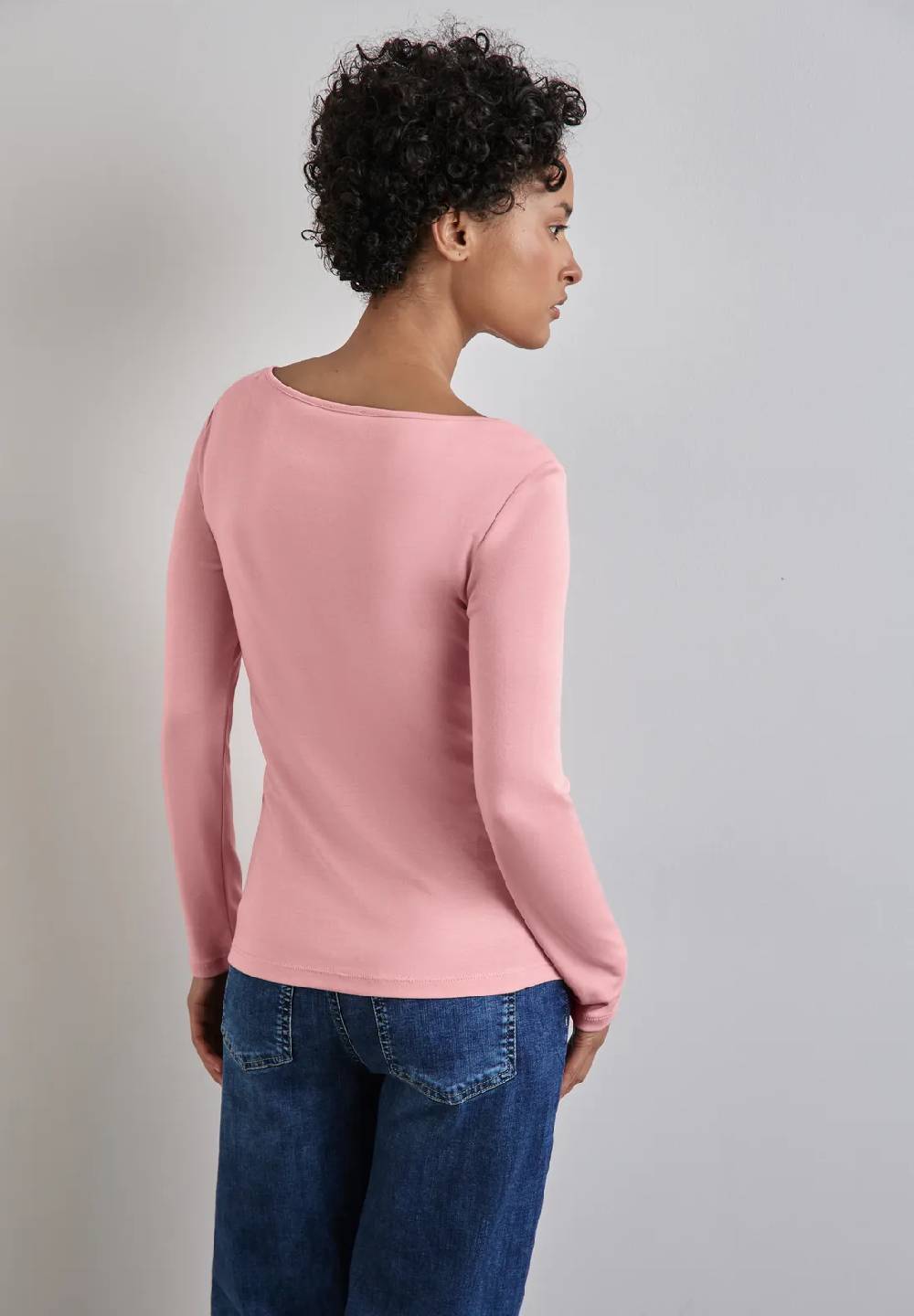 Street One Shirt mit U-Boot-Ausschnitt Fabrikpreis