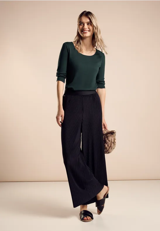 Street One Basic T-Shirt mit 3/4 Arm - Style PANIA Exklusivangebot