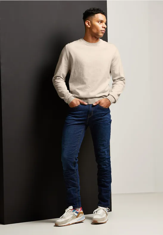 Street One Softer Mouliné Pullover Neueste Mode