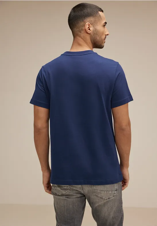 Street One Basic T-Shirt in Unifarbe Neuheiten