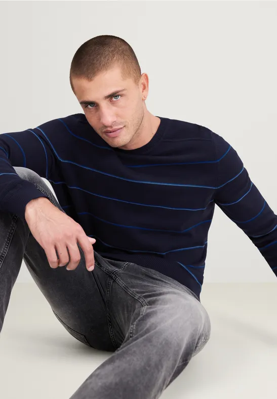 Street One Gestreifter Strickpullover Bestseller