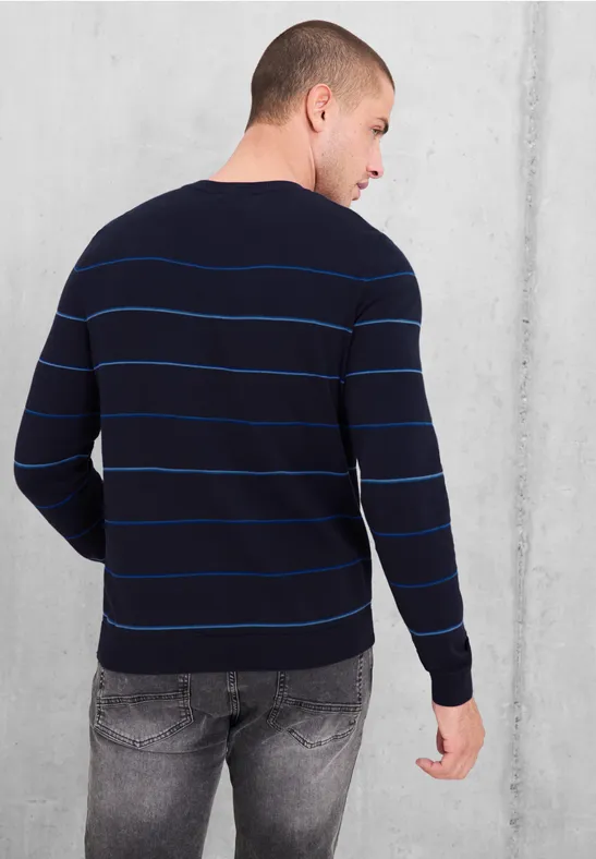 Street One Gestreifter Strickpullover Bestseller