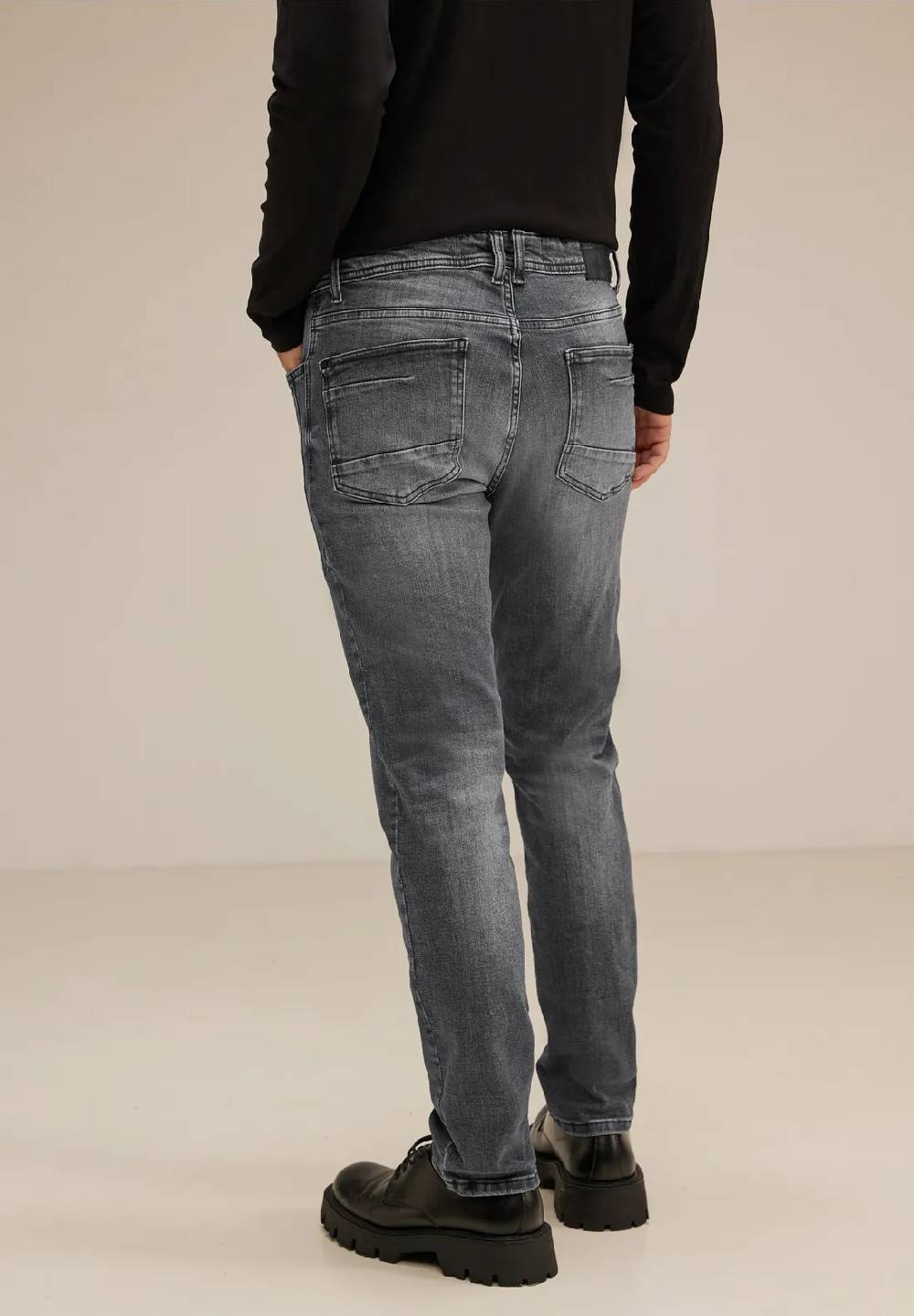 Street One Graue Regular Fit Jeans - Style PLAYER Tägliche Deals