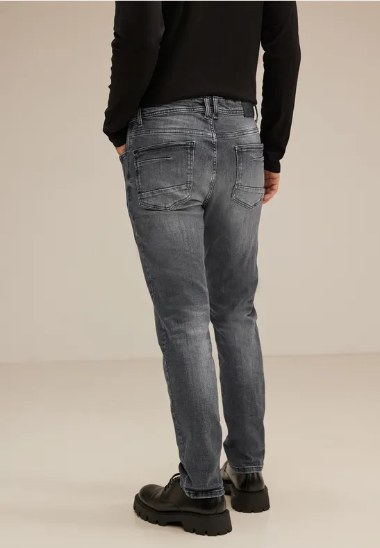 Street One Graue Regular Fit Jeans - Style PLAYER Tägliche Deals