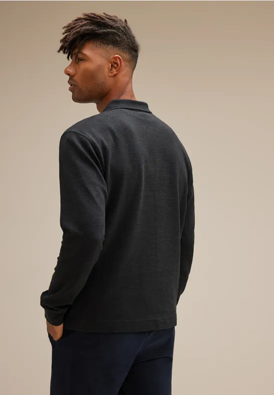 Street One Struktur Zipper Sweatshirt Sonderangebote