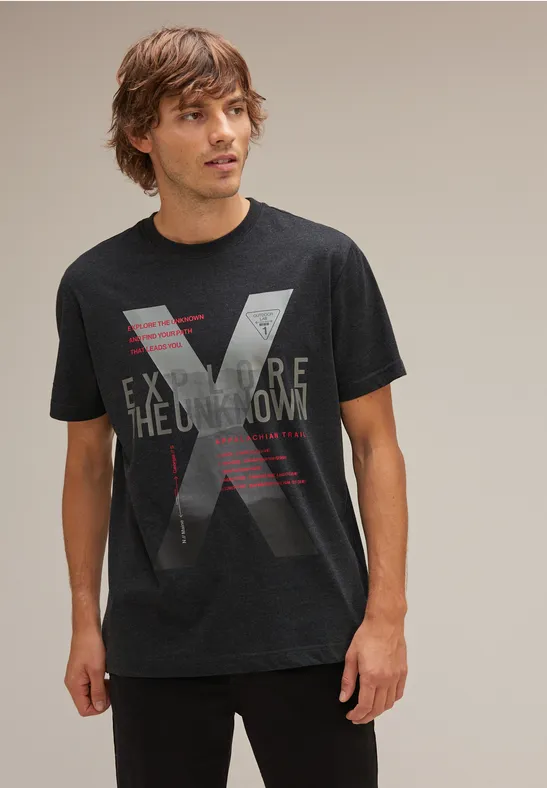 Street One T-Shirt mit Frontprint Begrenzte Freigabe