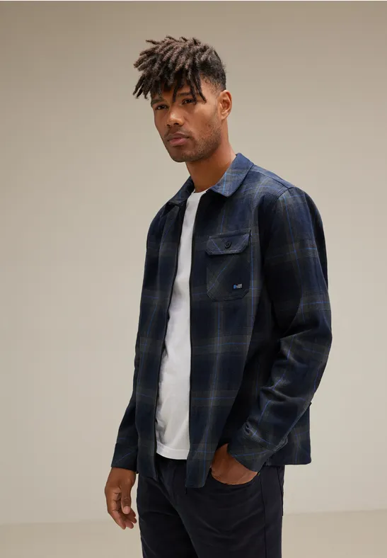 Street One Zipper Karo Overshirt Letzte 3 Tage