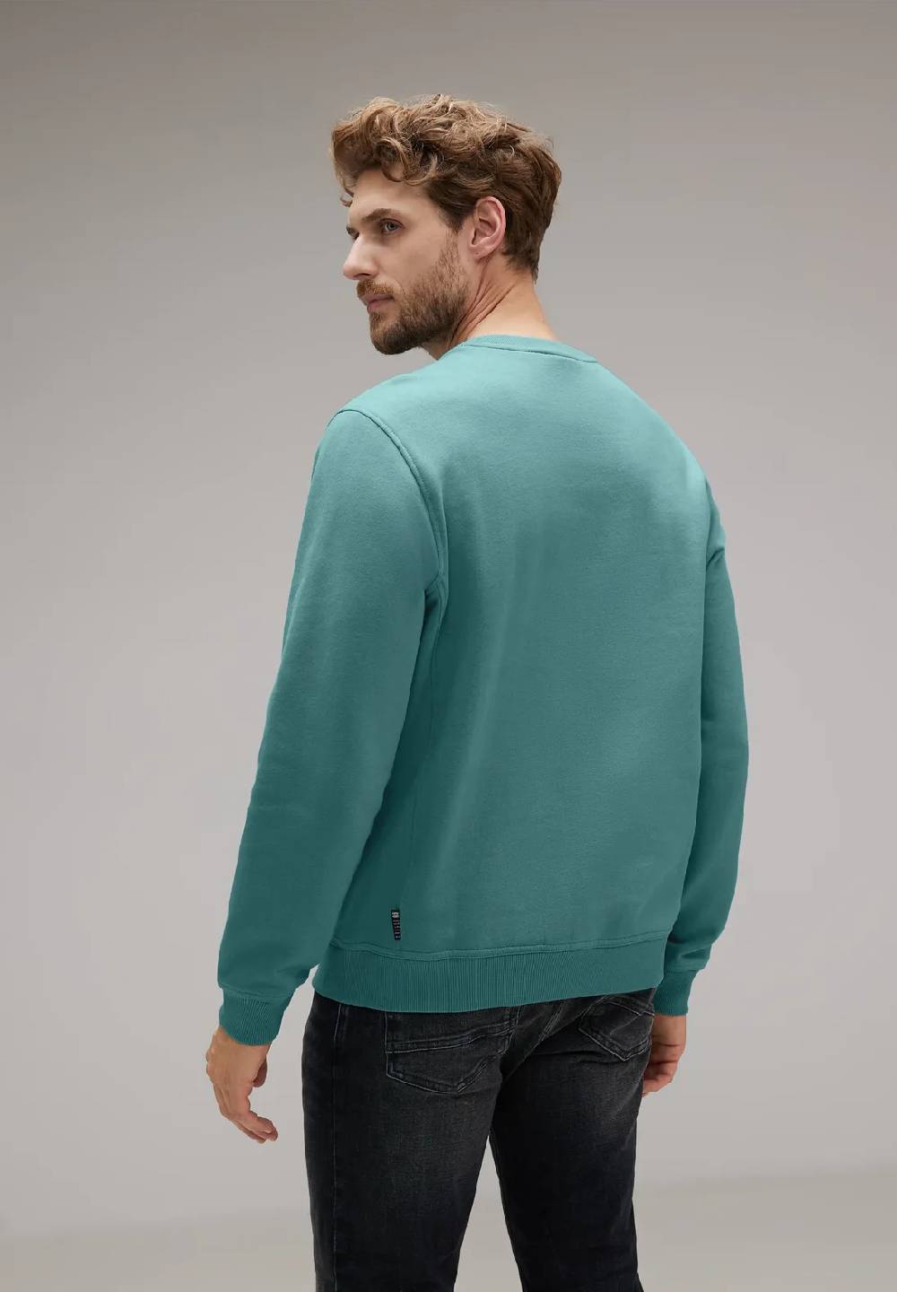 Street One Pullover mit Wording Nur für heute