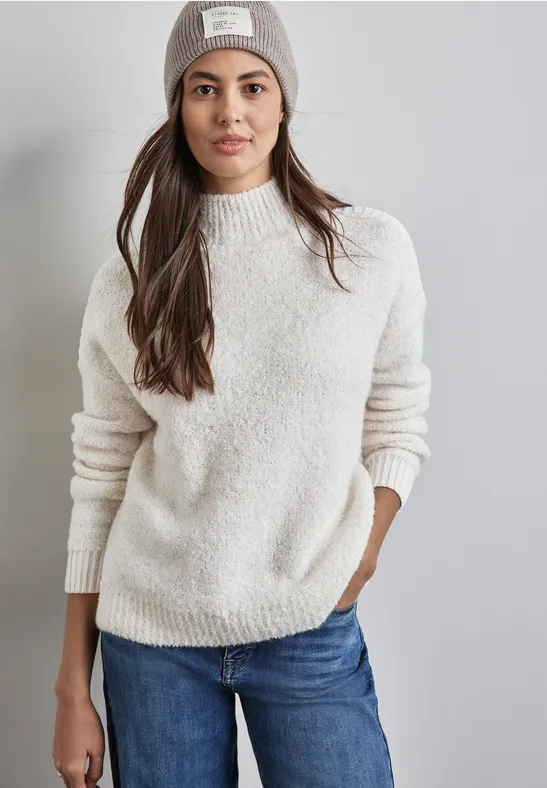 Street One Bouclé-Pullover Riesige Rabatte