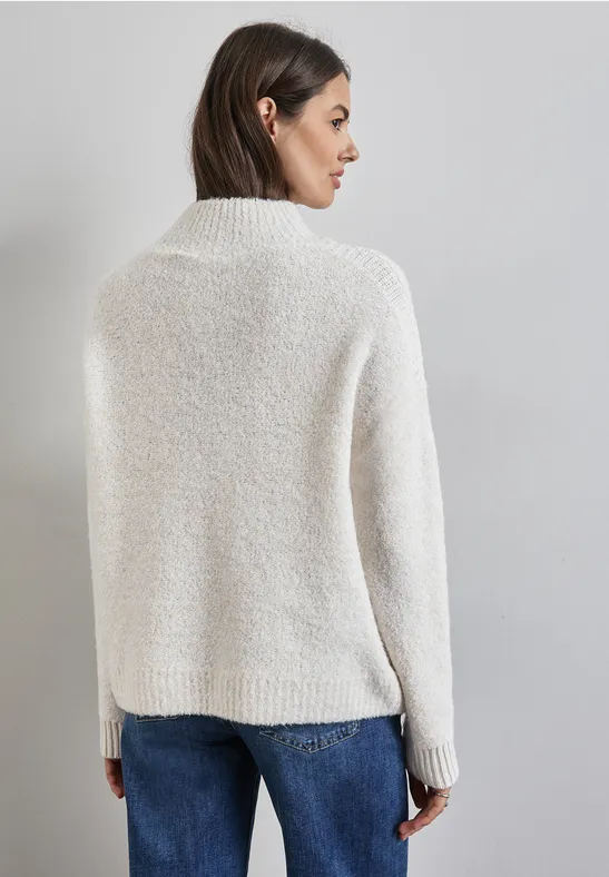 Street One Bouclé-Pullover Riesige Rabatte