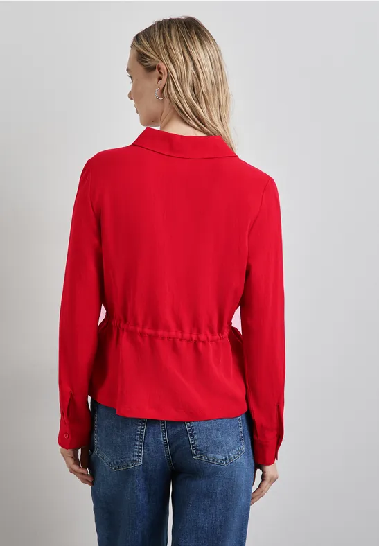 Street One Bluse mit Tunnelzug 50% Rabatt mit kostenlosem Versand