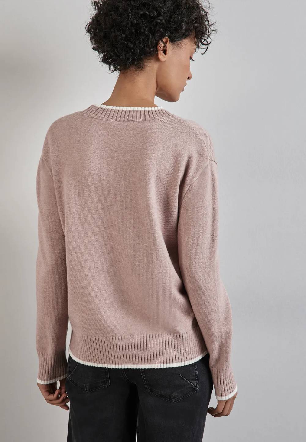 Street One Pullover mit Tipping Im Verkauf