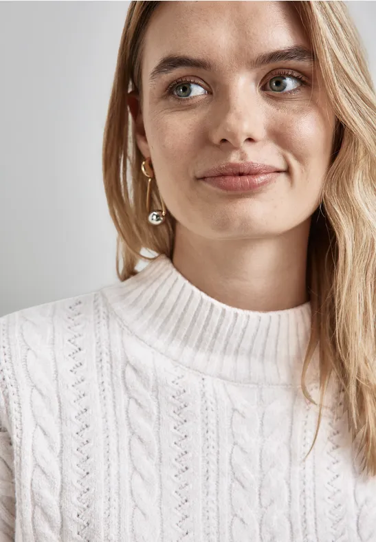 Street One Pullover mit Strickmuster Hotsell