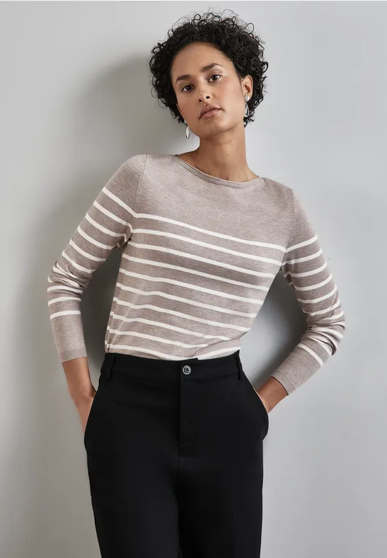 Street One Gestreifter Pullover Rabatt