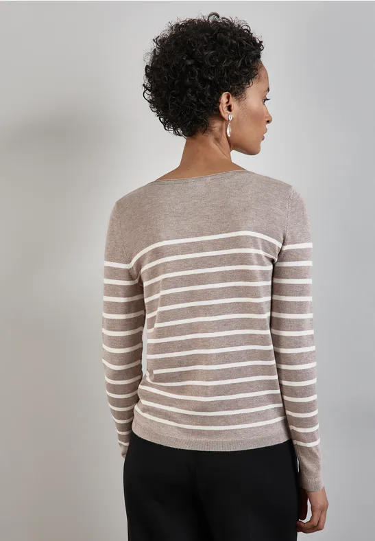 Street One Gestreifter Pullover Rabatt