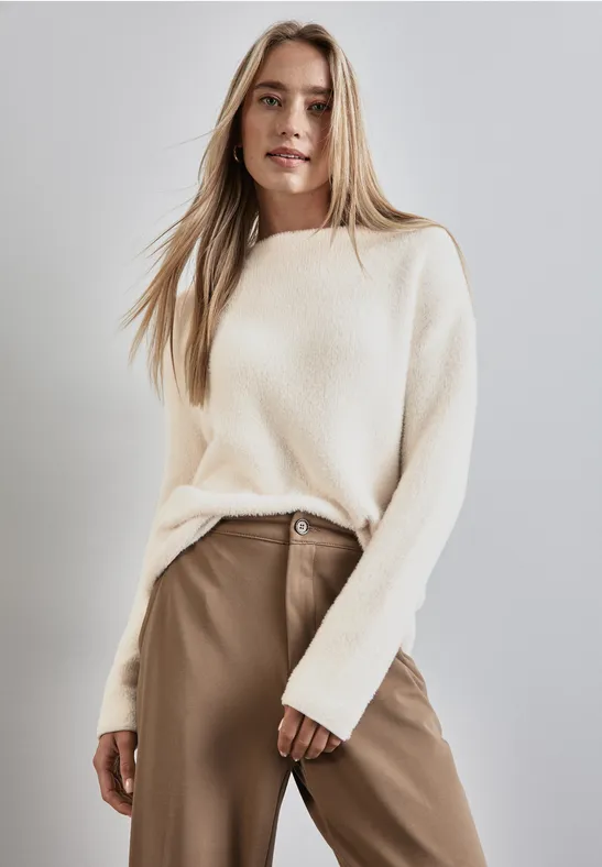 Street One Federgarn Pullover Großer Ausverkauf