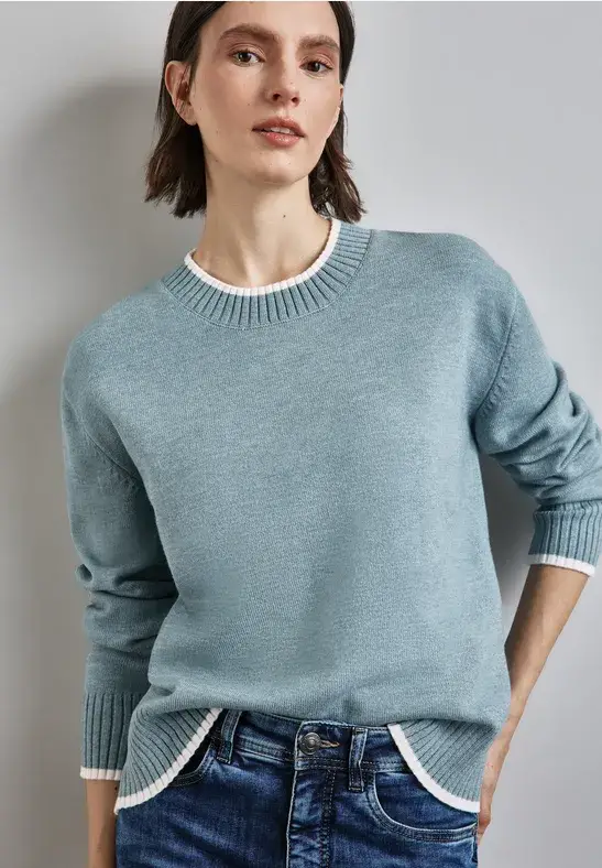Street One Pullover mit Tipping Black Friday