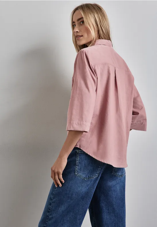 Street One Softe Cord-Bluse Neueste Mode