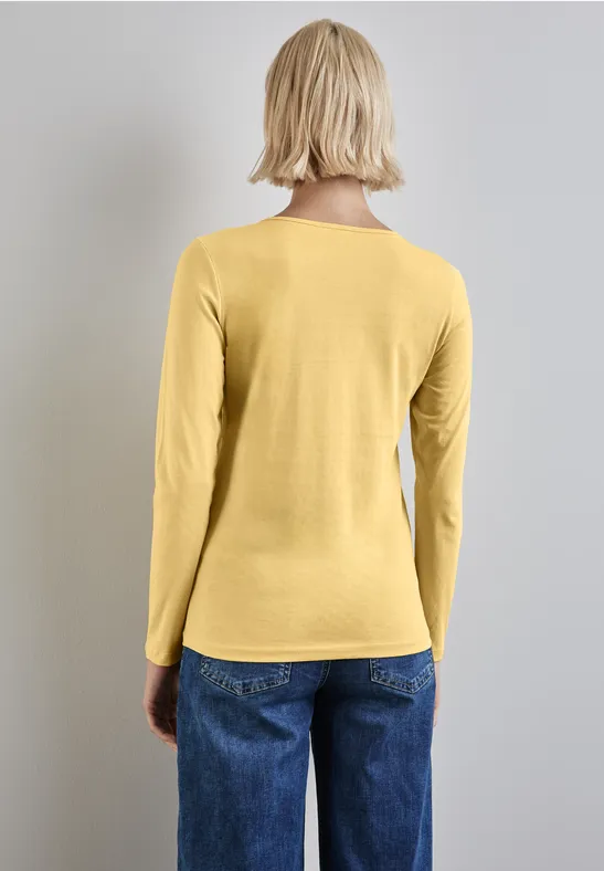 Street One Basic Langarmshirt Online Outlet