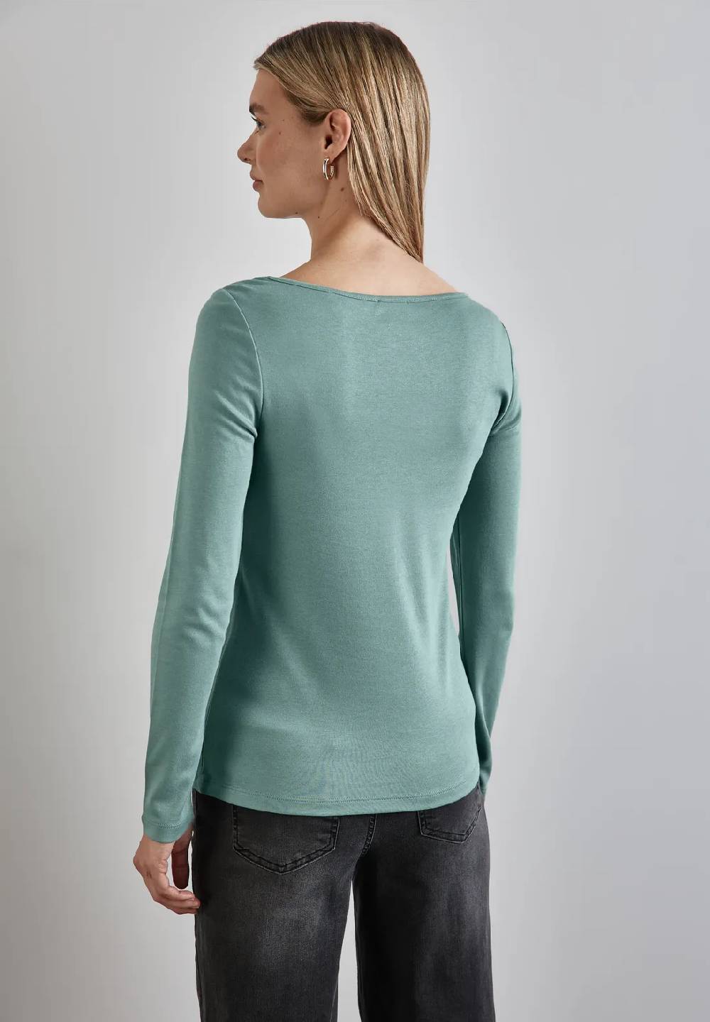 Street One Basic Langarmshirt - Style LANEA Große Rabatte