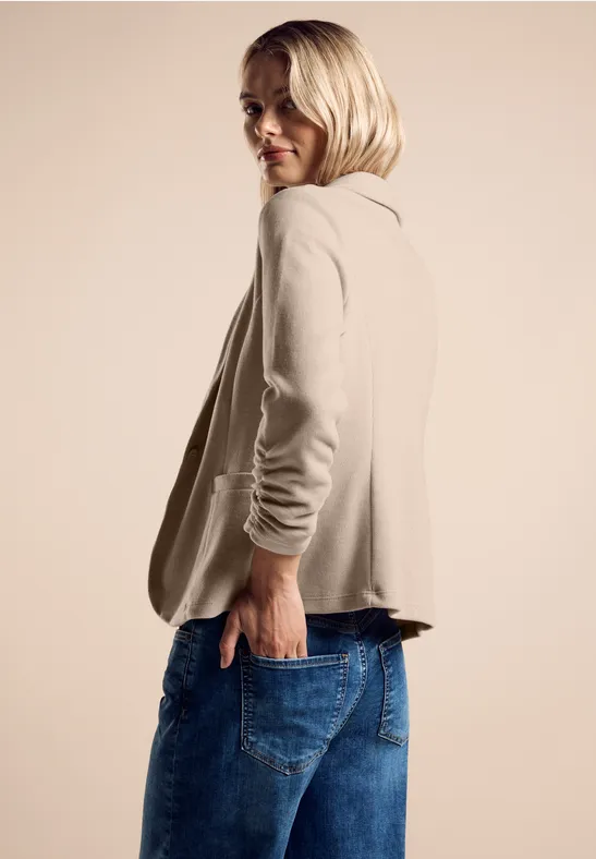 Street One Basic Blazer mit Raffungen Riesige Ersparnisse