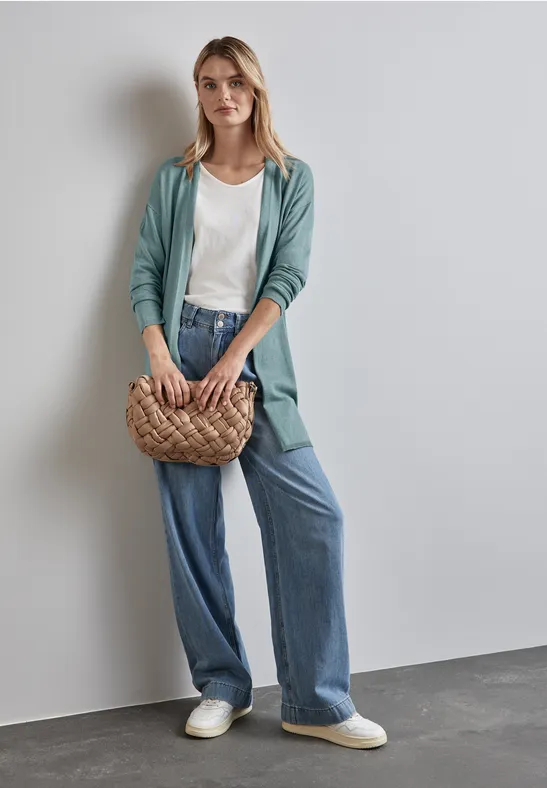 Street One Langer Feinstrickcardigan Kostenlose Rückgabe