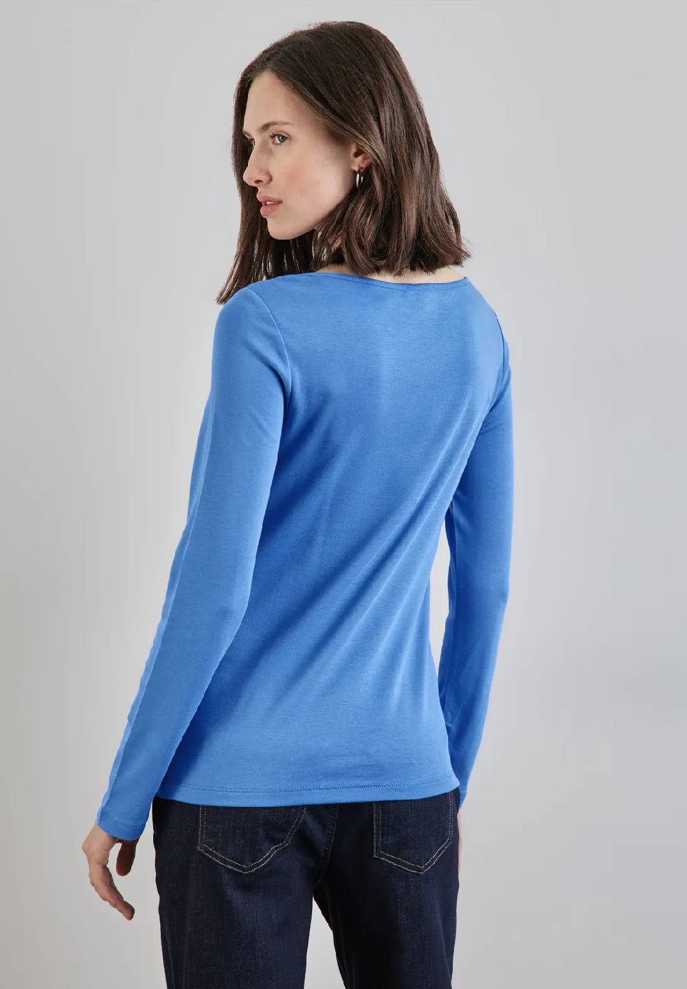Street One Basic Langarmshirt - Style LANEA Letzte 3 Tage