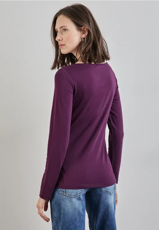 Street One Basic Langarmshirt - Style LANEA Zeitbegrenzte Promotion