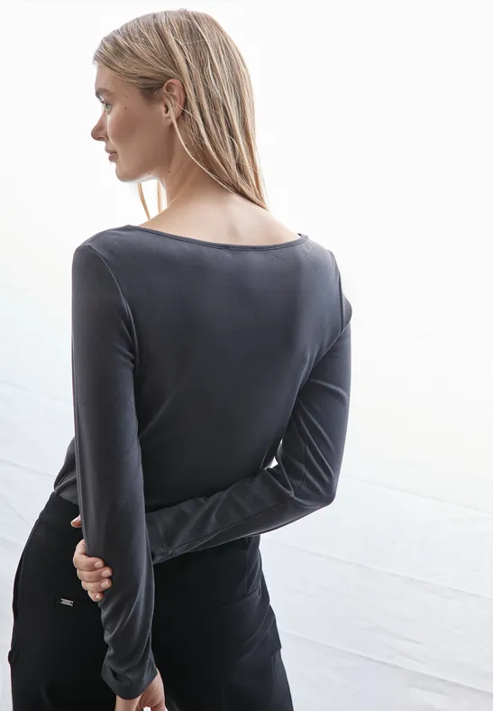 Street One Basic Langarmshirt - Style LANEA Bis zu 50% Rabatt