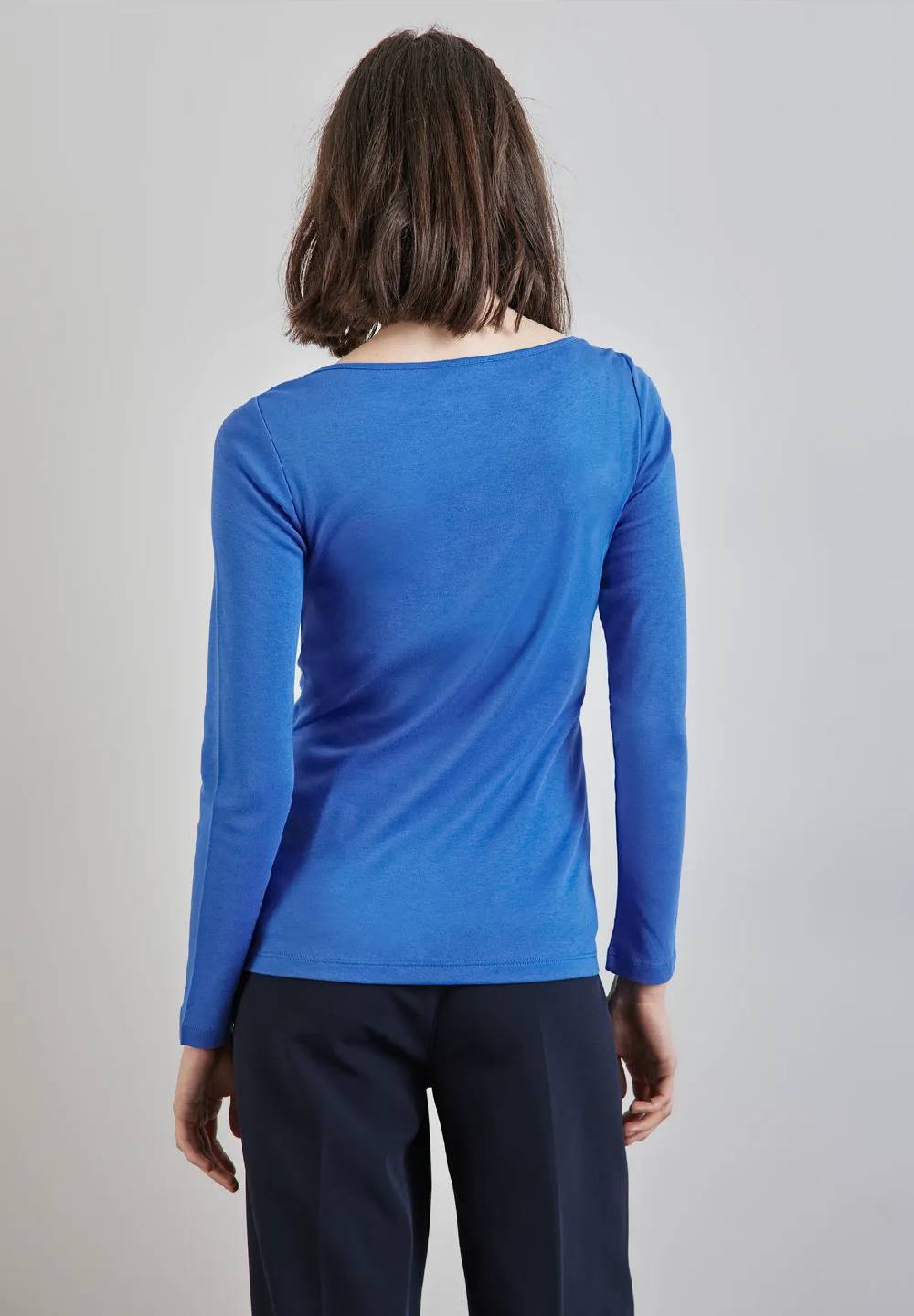 Street One Basic Langarmshirt - Style LANEA 50% Rabatt mit kostenlosem Versand