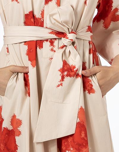 SECOND FEMALE Hemdblusenkleid mit Grafik-Print Tägliche Deals