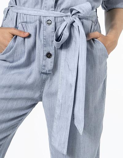 Replay Jumpsuit mit Lyocell und Leinen Letzter Tag