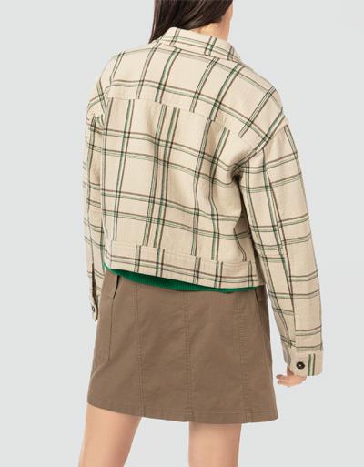 Marc O'Polo Overshirt in Crop-Länge Speichern exportieren