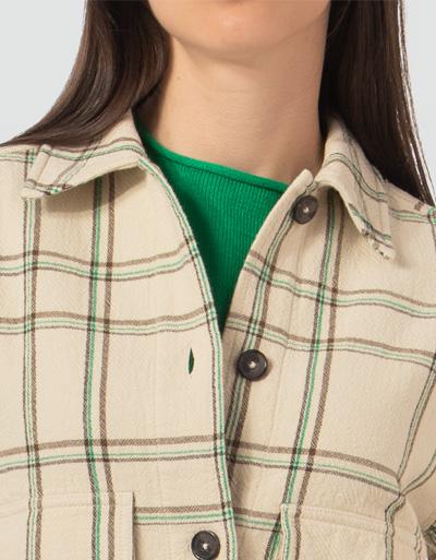 Marc O'Polo Overshirt in Crop-Länge Speichern exportieren