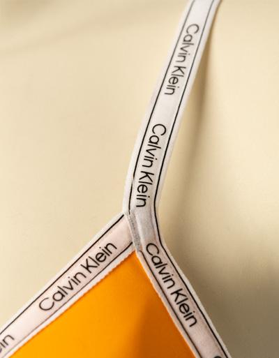 Calvin Klein Swimwear Bikini mit Logo-Schriftzug Sonderangebot