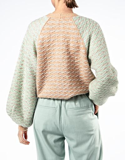 SECOND FEMALE Cardigan mit Alpakawolle Saisonale Angebote