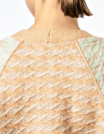SECOND FEMALE Cardigan mit Alpakawolle Saisonale Angebote