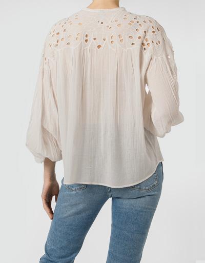 Pepe Jeans Bluse in Kreppqualität Sonderangebote
