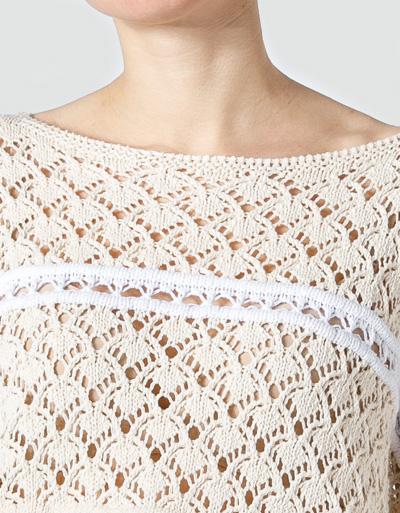 LIU JO Pullover im Lochstrickmuster Letzte 2 Tage