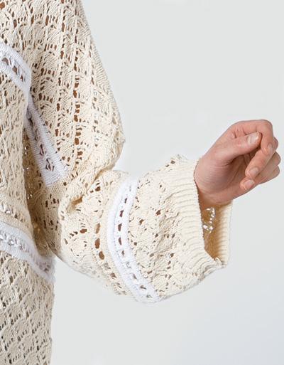 LIU JO Pullover im Lochstrickmuster Letzte 2 Tage