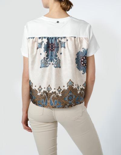 LIU JO Blusenshirt im Material Mix Letzter Tag