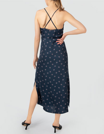 Pepe Jeans Satinkleid mit Blumenprint Rabatte dieses Monats