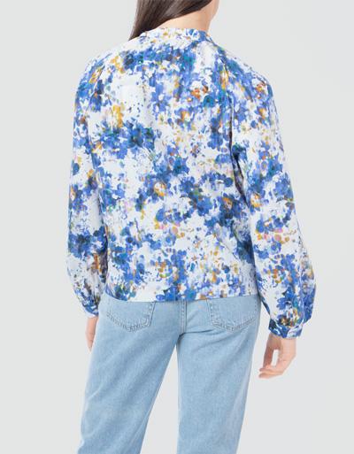 Marc O'Polo Bluse mit Allover-Print Saisonale Angebote