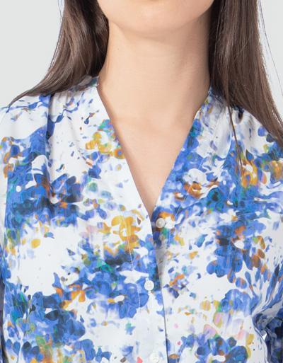 Marc O'Polo Bluse mit Allover-Print Saisonale Angebote