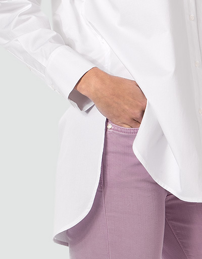 JOOP Oversized Bluse aus Baumwoll-Twill Nur noch ein Tag übrig
