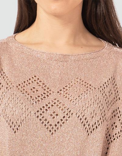 TWIN-SET Pullover mit Lochstickerei Super Rabatt