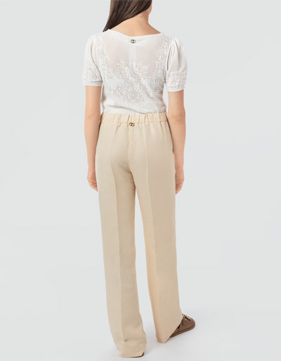 TWIN-SET Marlenehose in italienischer Größe Outlet